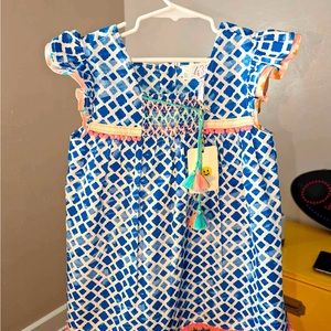 Matilda Jane girls summer sundress. New with tags size 8.